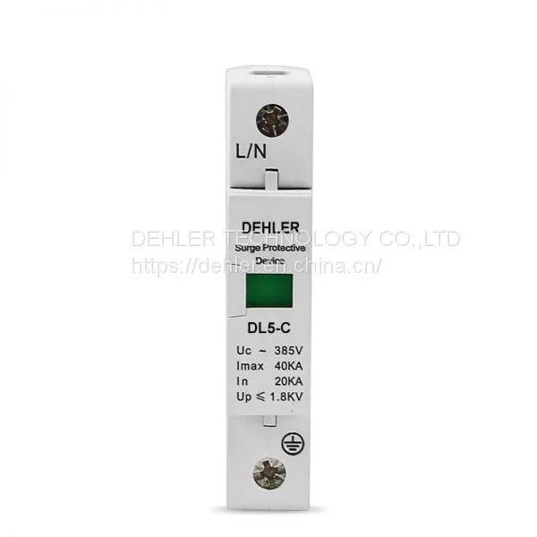 SPD Household Lightning Protection / Surge / Surge Protector 40ka-1p Communication Signal Lightning Protection photo-3