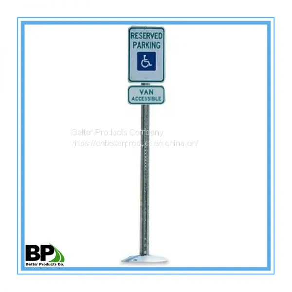Parking Lot Signs and Posts | Metal u Channel Posts for Christmas Discounting Display photo-2