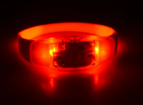 Led Light Up Snap Bracelets Concert Product Multi Colors photo-2