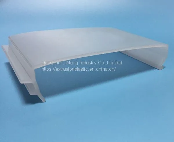 LED Lamp Shade,Custom Plastic Extrusion Led Cover,Plastic Extrusion LED Lamp Shade photo-3