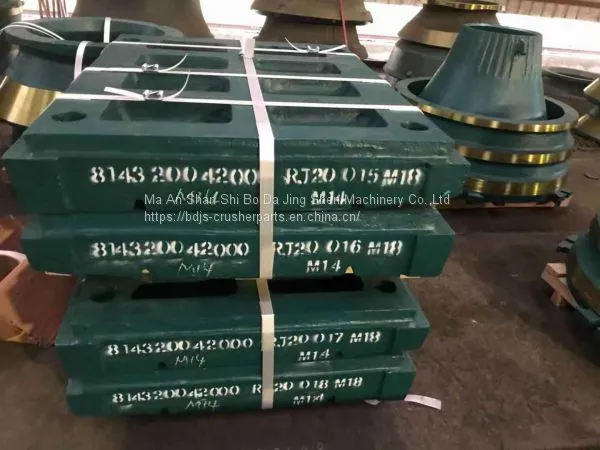 Fixed Swing Jaw Plate High Manganese Steel Nordberg Jaw Crusher Wear Parts photo-2
