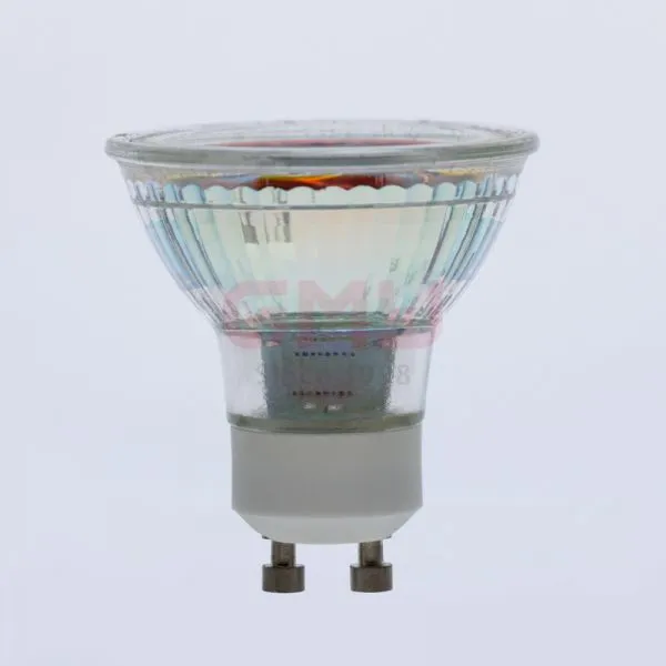 LED Spotlight GU10 SMD COB Glass Cup 36° Angle Dim CE ROHS photo-5