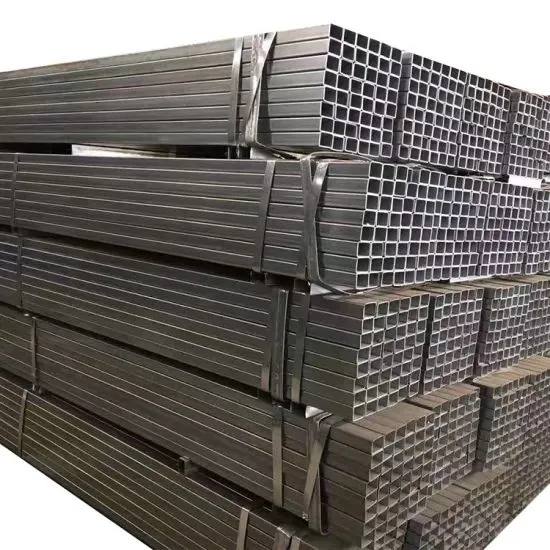 Weld ERW Steel Pipe Rectangular Tube Steel Square Tube Black Iron Pipe Prices photo-4