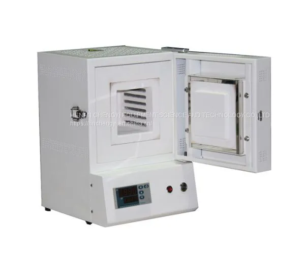 CHY-M1210 Labooratory 1200c Muffle Furnace With 1L Capacity( 100*100*100mm) Desktop Muffle Furnace Manufacturer photo-2