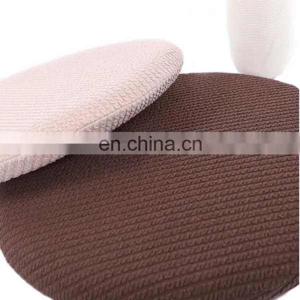 2019 Trending Products Custom Room Office and Car Seat Chair Pad Brown Multi Functional Round Cushion With Hidden Zipper photo-7