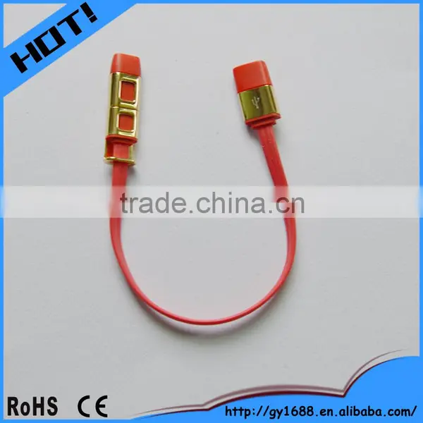 2 in 1 USB Charging Cable Mobile Phone Charger Adapter Cable 0.5m photo-3
