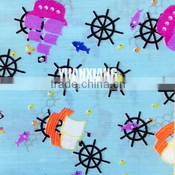 T90/C10 Fabric 45*45 110*76 44'' Printed TC Fabric photo-3