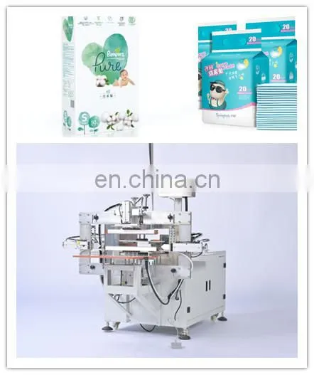 OrangeMech 2021 Hot Sale Automatic Diaper Packing and Sealing Machine Adult Diaper Baby Diaper Packing Machine photo-2
