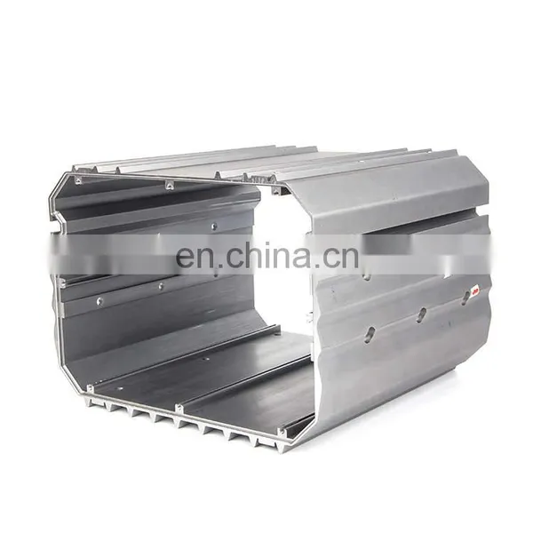 Factory Made Extruded Profiles Aluminum Extrusion Case Electric Motor Housing photo-3