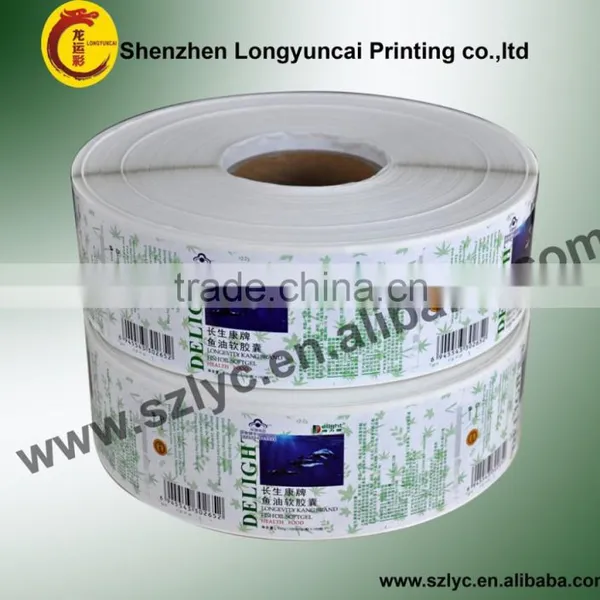 China OEM Printing Factory Glossy Adhesive Sticker Labels With Cheap Price photo-5