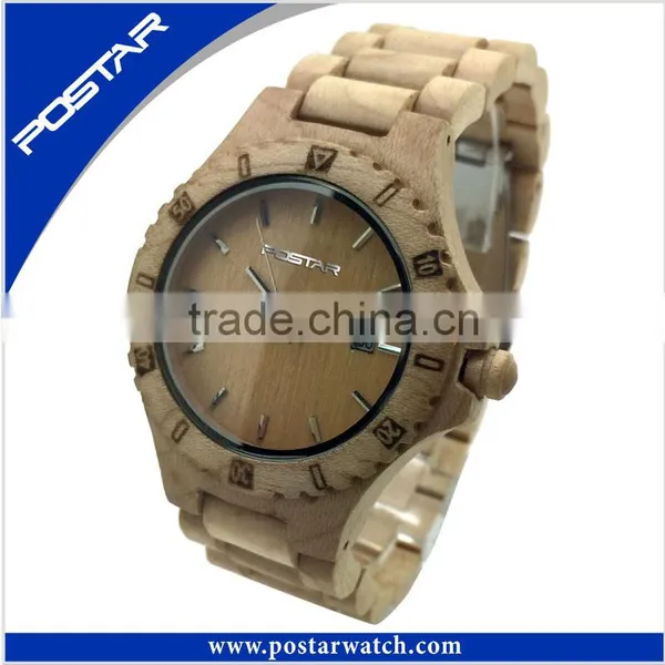 2016 Most Fashion Wood Wrist Watch for Men Women photo-2