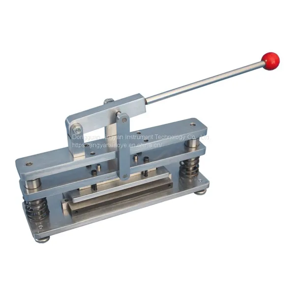 High Quality Paper Cutter Ring Crush Sampler Sampling Ring Pressure Testing Machine photo-2