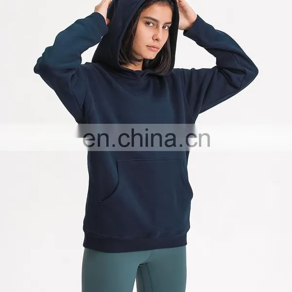 Custom Women's Oversized Hoodies Sweater Shirt Autumn Winter Casual Sports Long Sleeve Tops