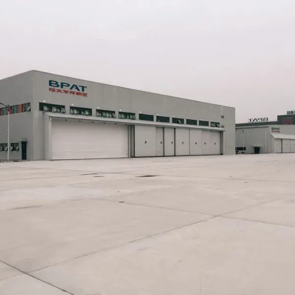 Flexible Hangar Door