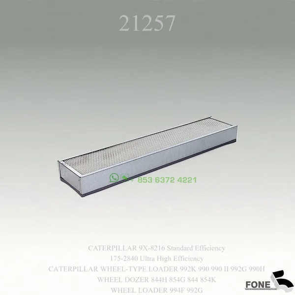 Детали двигателя Фильтр воздушный салонного воздуха PA3877 P609446 9X8216 Для CAT