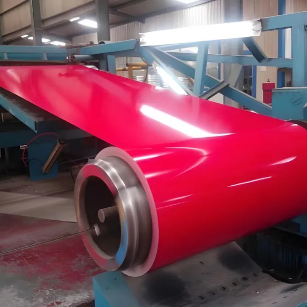 The Export Grade Aluminum-plated Zinc Coil Complies With the EU Certified Chromium-free Passivation Treatment photo-5