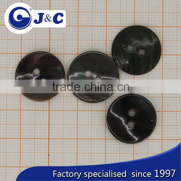 Mussel Shell Buttons,2 Holes Mussel Shell Buttons photo-3