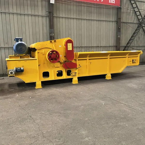 Drum Chipper Quality Chips Ready for Compost or Boilers