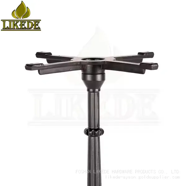 Cast Iron Coffee Table Legs Metal Black Removable Table Leg photo-4