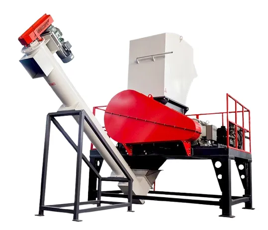 Heavy Duty Plastic Crusher for Recycling HDPE LDPE PP Pipes Sheets Bottles With High Efficiency