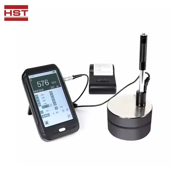 HST 5100 Portable LCD Display LEB Hardness Tester On-Site Testing for Metal Rubber Plastic photo-3