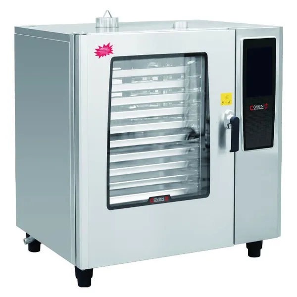 Stainless Steel Liquid Crystal Gas Combi Oven for Bakery & Pastry With Steam Injection photo-3