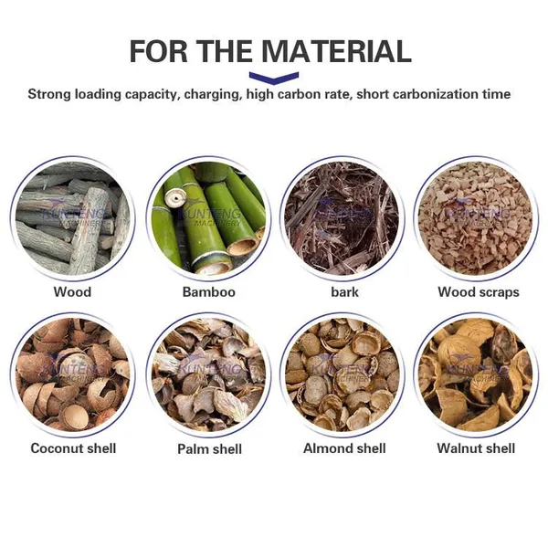 Environment Wood Carbonization Furnace Stove for Charcoal Making Machine From Vietnam EPC photo-4