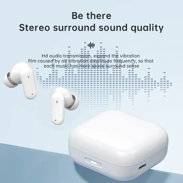 New Mini Bluetooth Earbuds A20 ANC In-Ear Active Noise Cancellation TWS Headphones photo-4