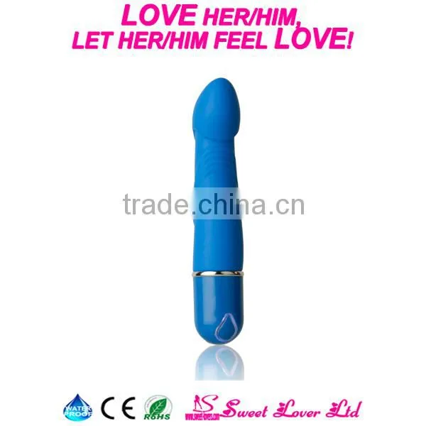 Sex Products Soft Silicone Body Massage Vibrator Battery Strong Speed Waterproof Electric Dildo Vibrator photo-4