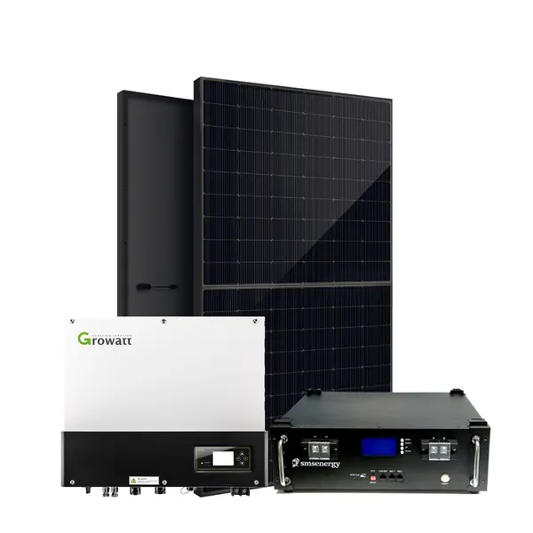 Smsenergy Hybrid Solar System With MPPT Controller and 150Ah Gel Battery