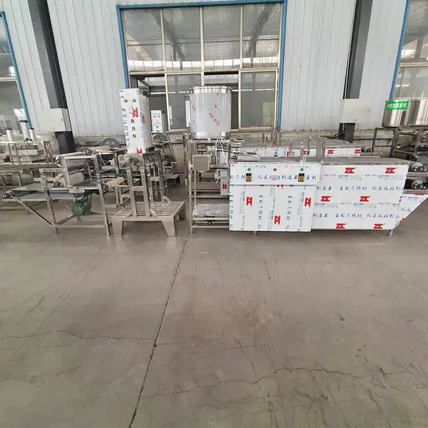 Tofu Skin and Thousand - Layer Tofu Production Line, All - Stainless - Steel Processing Equipment, Double - Peeling Pneumatic Pressing Soy Product Equipment photo-5