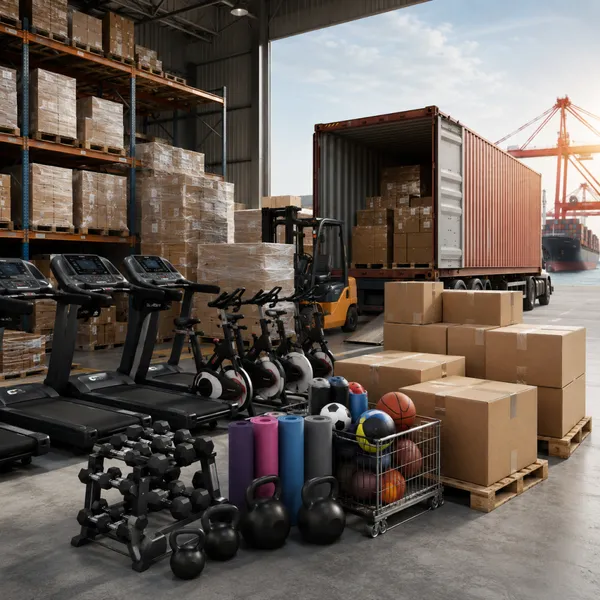 China Fitness Equipment Shipping Agent for Sports Goods Importers