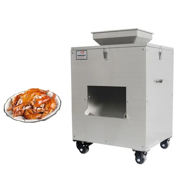 QDMECH Automatic Poultry Slicer Cutting Machine Meat Slicer Cutter Bone Cutting Machine photo-5