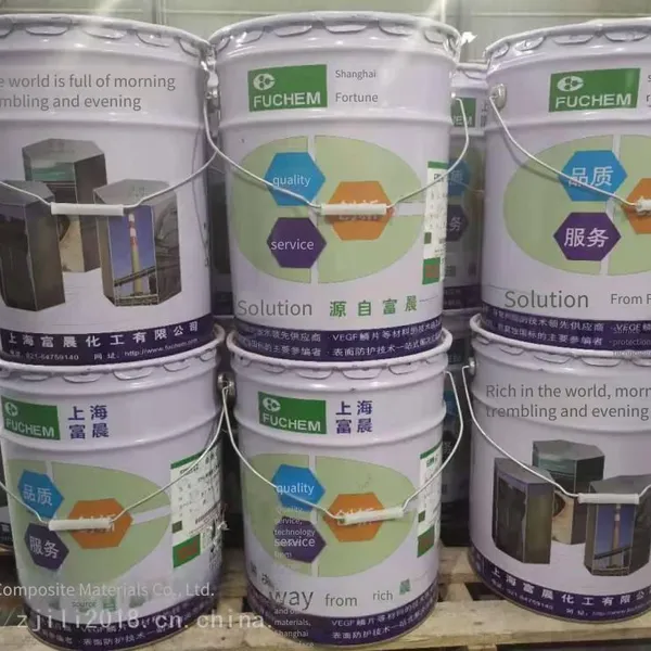 Heavy Anti - Corrosion Vinyl Glass Flake Mortar Resistant to Various Chemical Corrosions for Garbage Pools photo-4