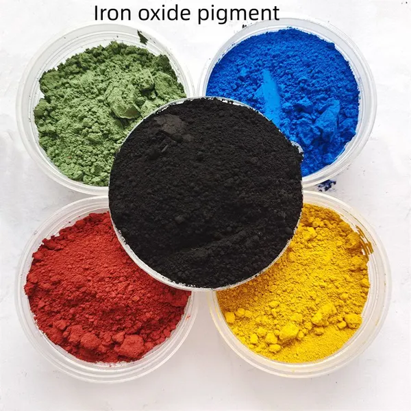 Red, Yellow, Black, Green, Orange and Blue Iron Oxide Pigments Used in Ceramic Manufacturing photo-4