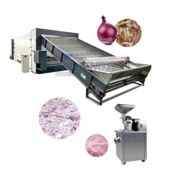 Coal/gas Heating Food Dryer Machine Onion Drying Machine Vegetable Chopper Onion Drying Processing Line EPC
