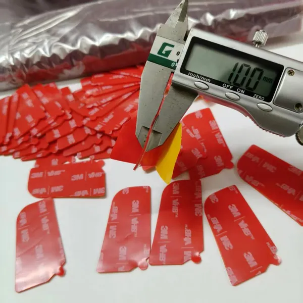 Die‑Cut 3M VHB Clear Acrylic Foam Double Sided Tape