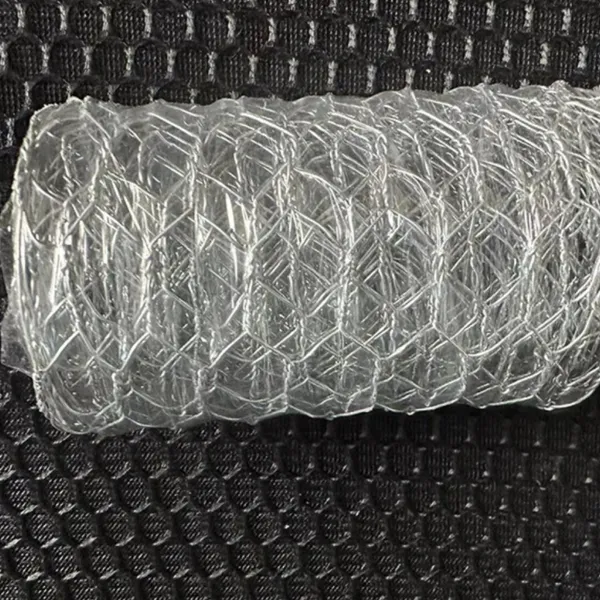 Low Carbon Steel Hexagonal Metal Mesh 1/2