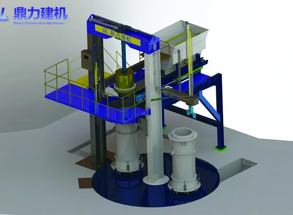 DL-Vertical Vibration Concrete Pipe Making Machine
