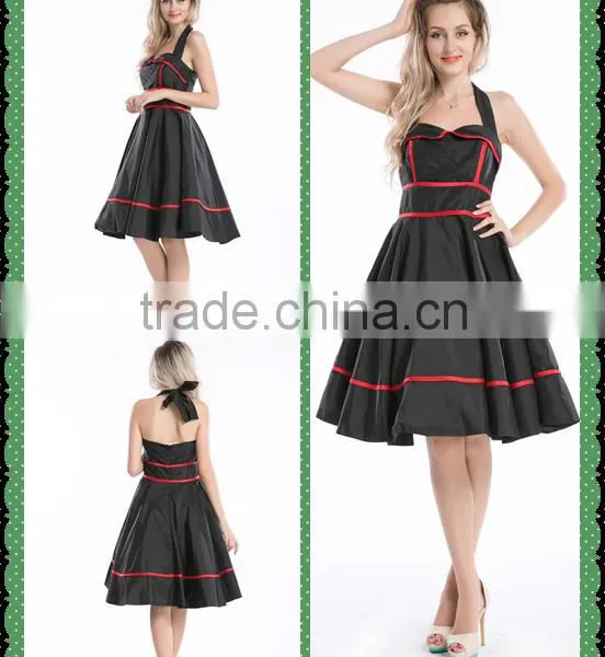 Bestdress Audrey 1950's Swing Vintage Rockabilly Polka Dot Dress photo-2