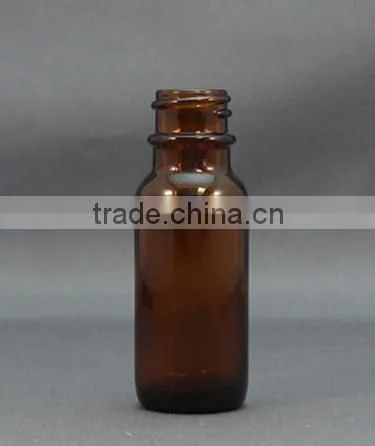 1 oz Amber Glass Boston Bottle, 30ml Amber Boston Round Glass Bottle