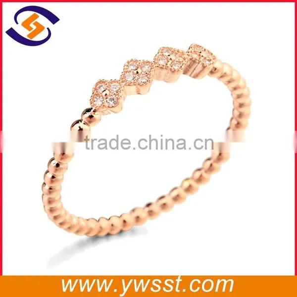 Fried Dough Twist Shape Imitation 14k Gold Jewellery