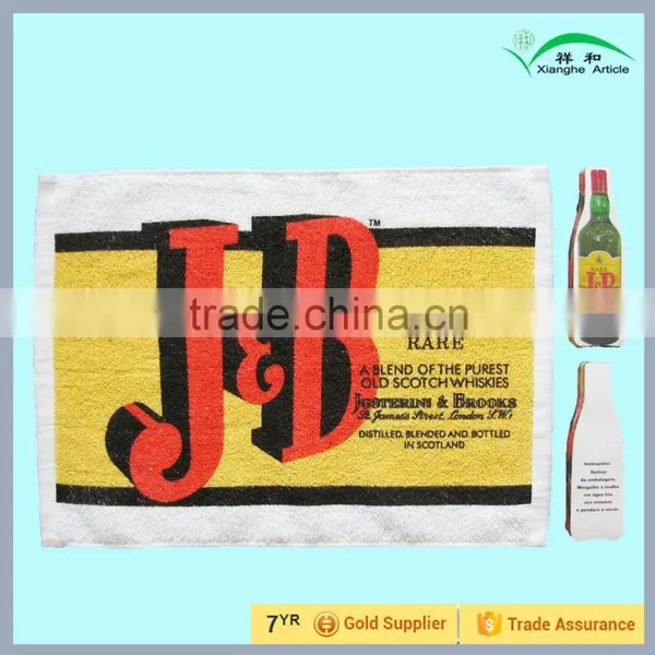 Bottle Shaped Compressed Towels With Silk Screen Printing Logo as Promotion Gift