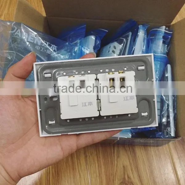 Cheap Price Australia Standard Two Gang Wall Switch Supplier's Choice photo-2