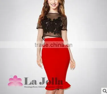 Fashion Apparel Women Packet Hip Cheap Fishtail Skirt,ladies Elegant Plain Sexy Skirts for Girls 2016