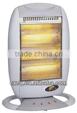 3heating 1200W CE/GS/ROHS With Remote Control/ Timer /wide Angle Oscillating Function Electric Heater Halogen Heater for Home