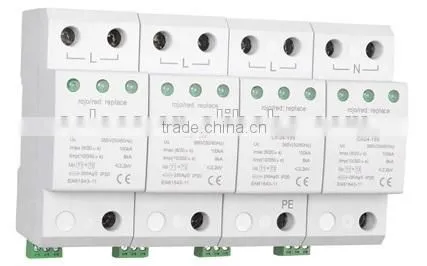 SPD Surge Protective Device,CAU4-100/T1+2/3P-385V Surge Protective Device photo-2