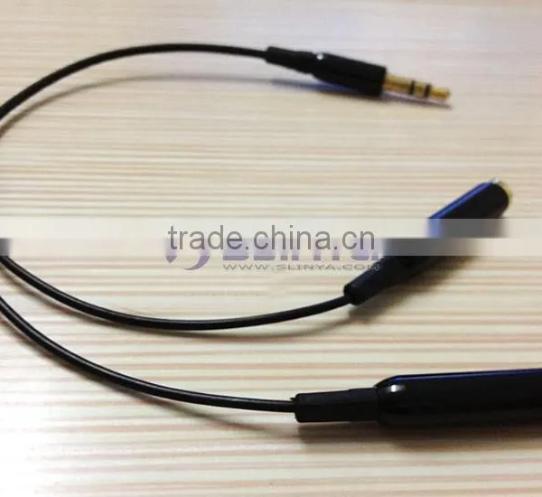 Male to 2 Female 3.5mm Earphone Headphone Splitter Extension Audio Cable Adapter For Lovers photo-6