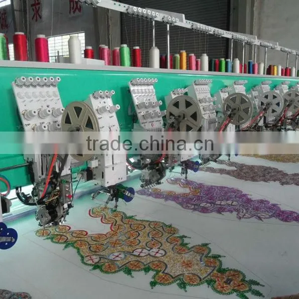 615+15 Flat Sequin Cording Chenille Mixed Embroidery Machine