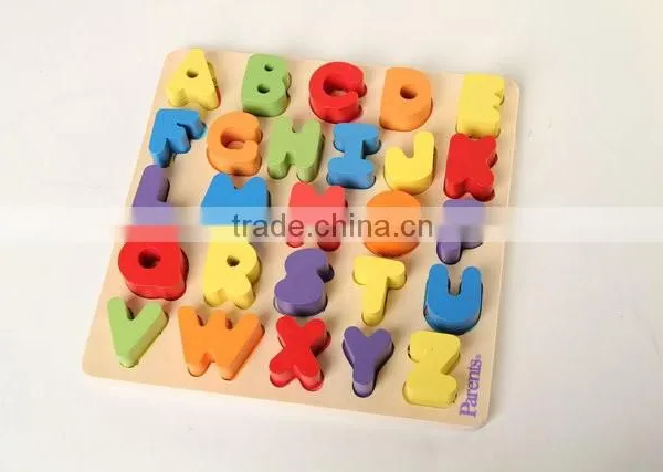 Wooden Intelligence Alphabet Puzzle,early Learning Toys for Children